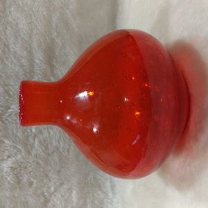 🔸Vintage orange vase